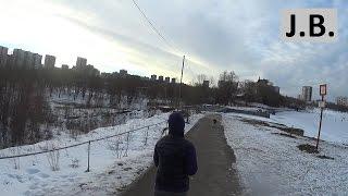 Winter run 2,5 km, Moscow, feb.2016