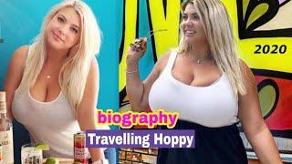 Travelling Hoppy Facts and Biography | the curvy model has a net worth of around 800 k US dollars.