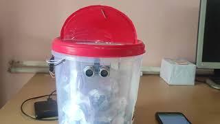 #IOT #BASED #SMART #DUSTBIN #WITH #NOTIFICATION #ALERT #USING #NODEMCU