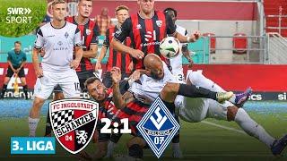 3. Liga: Mannheim im Alu-Pech! SV Waldhof verliert beim FC Ingolstadt | SWR Sport