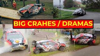  WRC Central European Rally 2024 | CRASH  MISTAKES FLAT OUT JUMP| Friday Day 2 Highlights