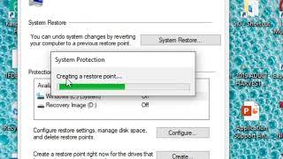 How To Create System Restore In Windows 10