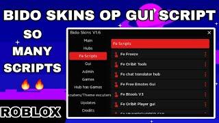 Roblox Bido Skins V1.6 Script OP | [ PasteBin ] |  Hydrogen Executor 