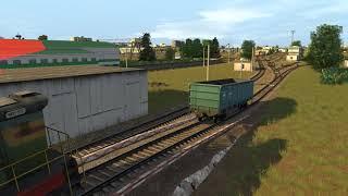 Сортировочная горка в Люблино Trainz19