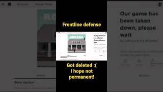 TDS frontline defense got deleted: What happened? #shorts
