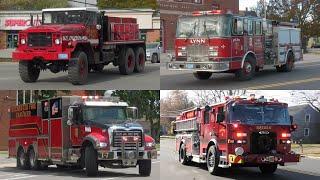 Fire Trucks Responding Compilation #13: Best of 2024 [More Than 120 Fire Trucks]