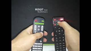 Apply to Meecast Version K1Mini and Koqit V5H and Koqit T10 Learning code TV Control Remote Control