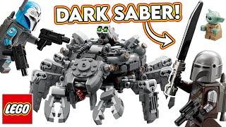 LEGO Mines of Mandalore Spider Tank Reveal! Dark Saber Element & Bo Katan Minifiugre!