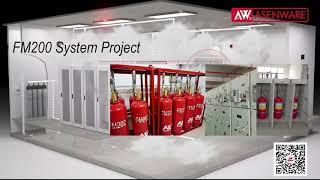 FM200 fire suppression system