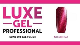 MAGNETIC GEL POLISH TUTORIAL - LUXE GEL PROFESSIONAL - 151 LUXE CAT