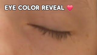 My eye color (REVEAL) Are they pretty?
