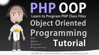 Object Oriented Programming Tutorial PHP Class File Creation Learn OOP