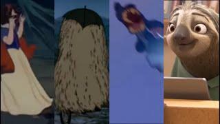 1 second from every animated, theatrical Disney film