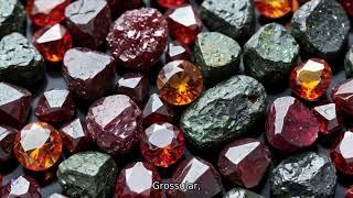 Sri Lankan Garnet gems