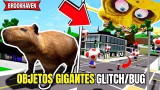 COMO VIRAR OBJETOS GIGANTES GLITCH/BUG NO BROOKHAVEN!