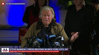  Steve Bannon | Former Donald Trump Advisor Released from Prison (Oct 29, 2024) [LIVE]