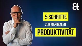 Mit diesen 5 Fragen maximierst Du Deine Produktivität!