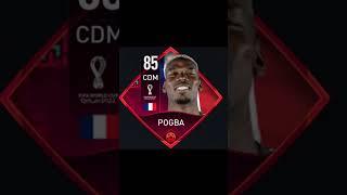 Pogba cards in fifa #shorts