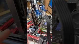 Broken PCIe Lock Repair! #gamingcomputer #tech #gamingpc #pcbuild #pcrepair #repair #computerrepair