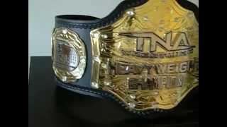 MY NEW TNA HEAVYWEIGHT CHAMPIONSHIP REPLICA BELT