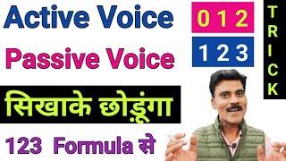 Active Voice Passive voice | Active passive rules and tricks | Passive voice kese sikhe