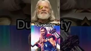 Thor vs Odin Who Win  #shorts #marvel #viral #odin