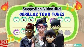 Gorillaz Town Tunes for Animal Crossing New Horizons ACNH Suggestion Video #64