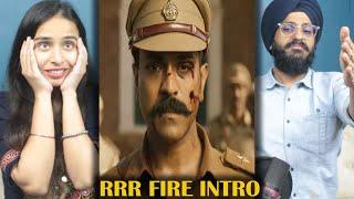 RRR RAM CHARAN FIRE INTRO SCENE REACTION | MASSSS | PARBRAHM SINGH