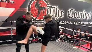 Gasan Gindra | Fight Camp: Technical Pad Work | The Combat Academy