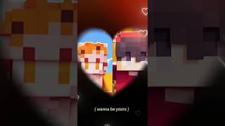 I WANT BE YOUR️ #cash #mia #minecraft @cashminecraft /@mia-yt