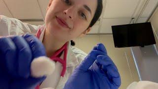 ASMR| Full Head to Toe Physical Examination (Real Medical Office, Soft Spoken Medical Roleplay)