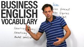 Business English Vocabulary: MARKET, PRODUCTS, BRANDING, CONSUMERS, and more