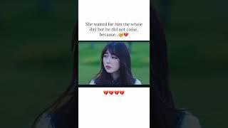  Most heart breaking moment of her | one sided love | sad stutus| #sad #heartbroken #short #edit