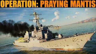 1988 Operation Praying Mantis USN vs Iranian Navy | DCS Reenactment