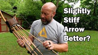 Is A Slightly Stiff Arrow Spine Better?
