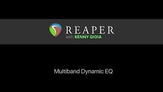 Multiband Dynamic EQ in REAPER