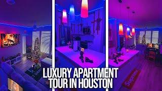 HOUSTON LUXURY APARTMENT TOUR!