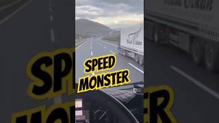 Fast? Nah. He’s FASTER  #automobile #truckdriver #lkw #bigrig #hgv #lorry #driver #fahrer #job