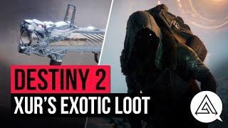 Destiny 2 | XUR LOCATION & ALL EXOTICS! October 13th