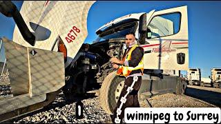 Extreme Road Trip Start on Truck | Winnipeg to Surrey | 667