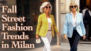  Italian Fall Fashion: The latest fashion trends from the streets of the world's fashion capital.