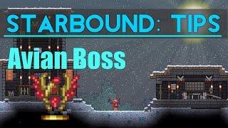 Starbound Tips: Avian Boss