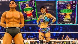 How To UNLOCK Galaxy Opal Gunther & IYO Sky Cards In WWE2K24 My Faction