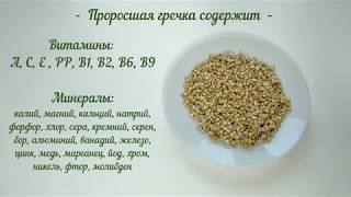 ВСЁ О ПРОРОСШЕЙ ГРЕЧКЕ: где купить, как прорастить, польза, содержание витаминов и минералов...