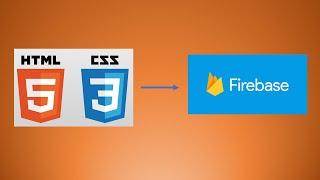 Connect an HTML webpage to a Firebase database for CRUD using vanilla JavaScript