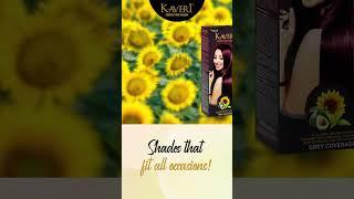 "Discover a new look with vibrant & fabulous hair color" - Kaveri Crème Hair Color