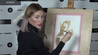 Artclever | Maria Pokrovskaya Art MasterClass Live | Part II | Natalia Vodyanova | Sep 29, 2018