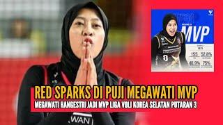 KABAR MEGAWATI • Megawati Terpilih Jadi MVP Putaran Ke-3 Liga Voli Putri Korea Selatan 2024-2025