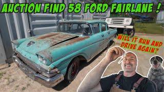 Can We Revive This 1958 Ford Fairlane Bought At An Auction Without Seeing It First?