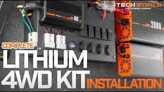 iTechworld COMPLETE Lithium 4WD/Caravan Kit | Overview + Installation